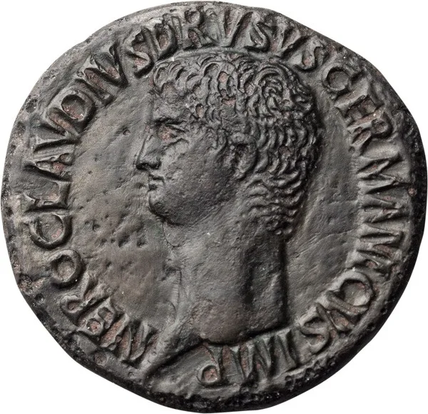 Nero Claudius Drusus. Sestertius