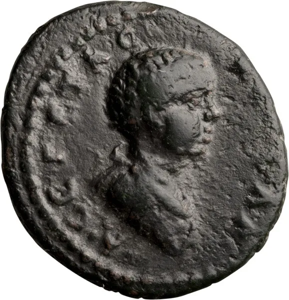 Geta as Caesar. AE 18