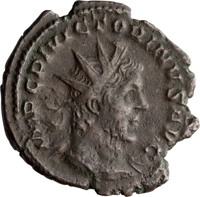 Victorinus with Portrait of Marius. Antoninianus