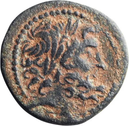 Seleucis and Pieria, Antiochia ad Orontem, struck by Quinctilius Varus. AE 21