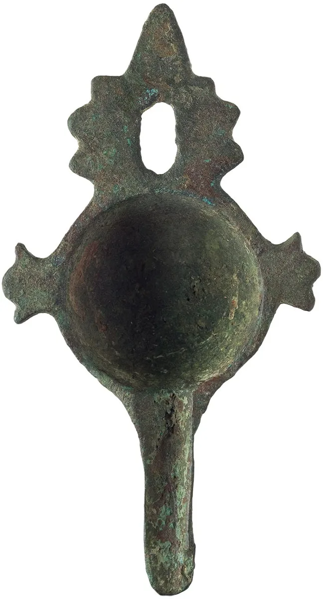 Roman Bronze Oil Lamp Filler