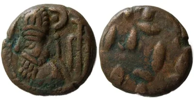 KINGS of ELYMAIS, Phraates. Early-mid 2nd century AD. Æ Drachm, Red patina. Choice Good VF.
