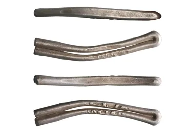Iran: silver larin (4.86g), 1500s-1600s CE. Silver "hairpin" larins were issued for circulation in the Arabian Sea, Gulf, and coastal regions of the Indian Ocean.