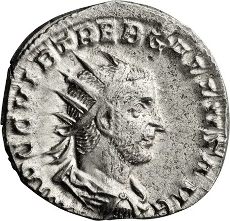 Trebonianus Gallus. Antoninianus