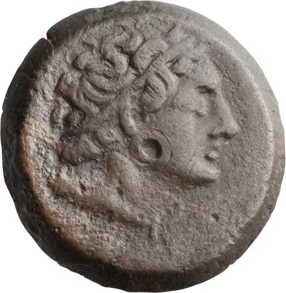 Ptolemaic, Ptolemy III. AE 13, dichalkon