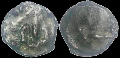 Judaea, Procurators: Pontius Pilate 26-36 AD, AE 16.1mm 2.4gm Prutah Struck under Tiberius Jerusalem