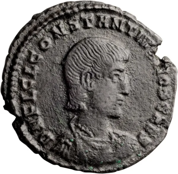 Constantius Gallus as Caesar. AE 2