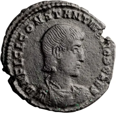 Constantius Gallus as Caesar. AE 2