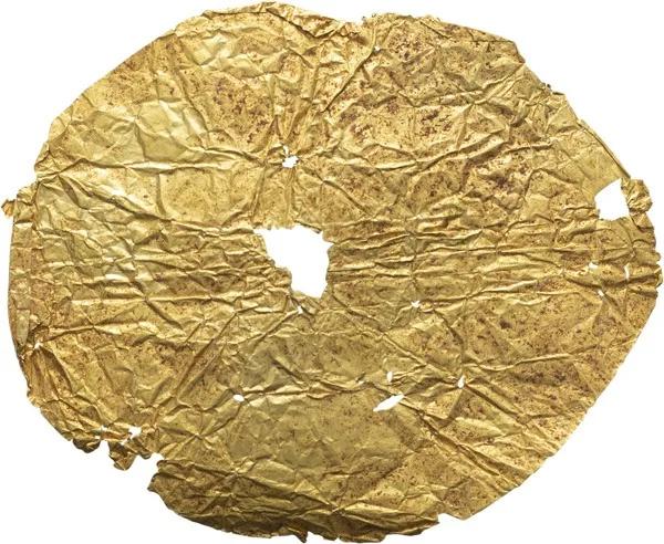 Greek Hellenistic Funerary Gold Leaf