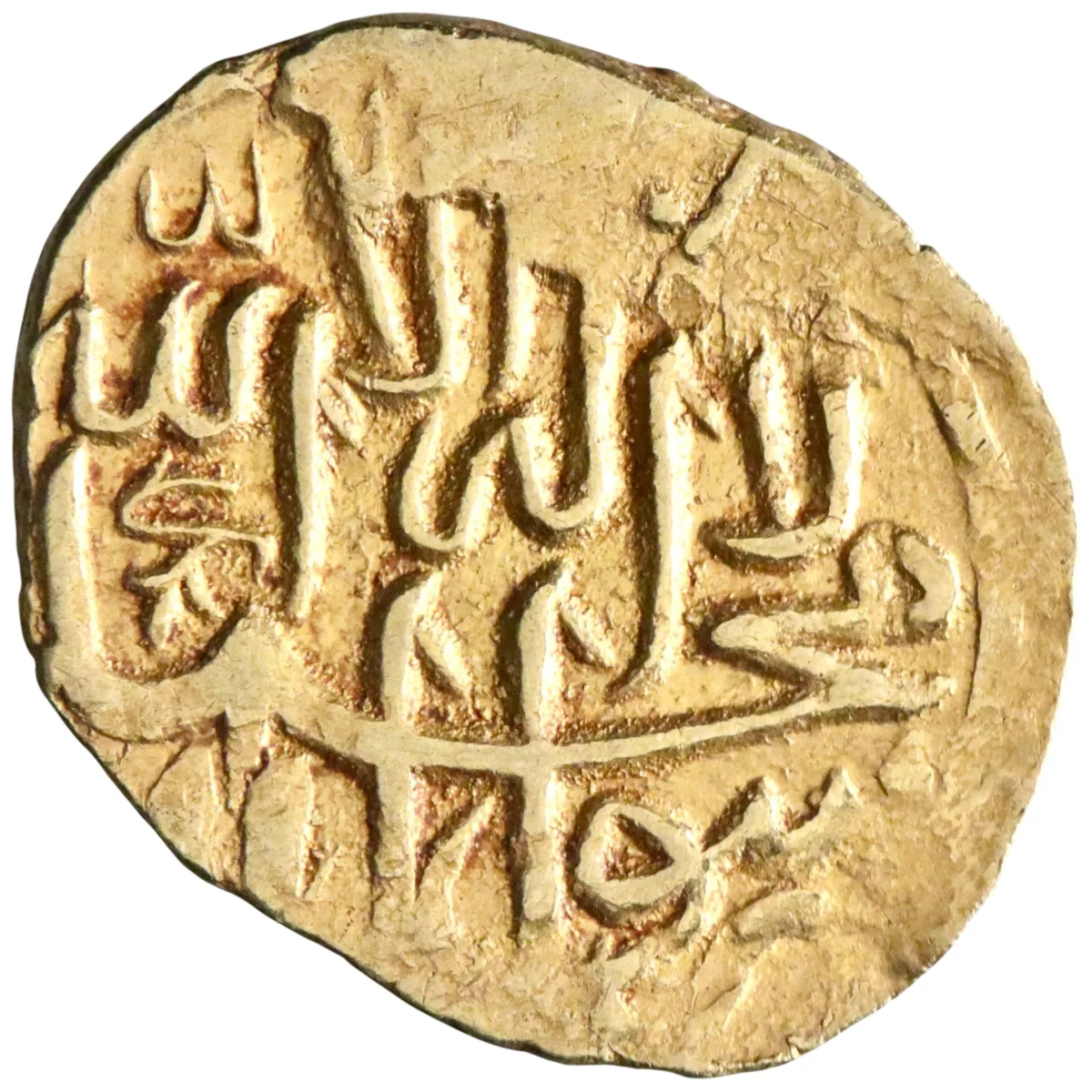 Timurid: Shahrukh III (1575-1579), gold 1/4 ashrafi (0.91g), Badakhshan, AH 983-987 (1575-1579 CE). Rare.
