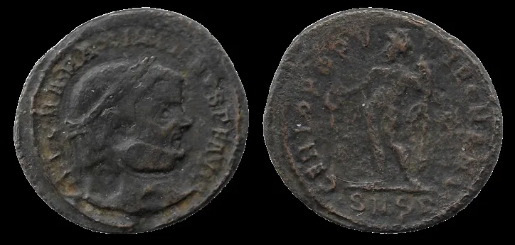 Galerius Maximian, 307-308 AD, AE 28mm 8.46gm Follis
