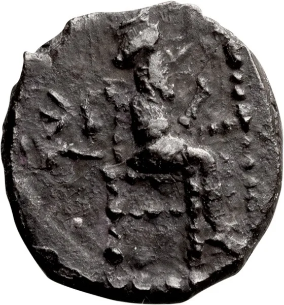 Judaea, Samaria. AR ma'ah-obol