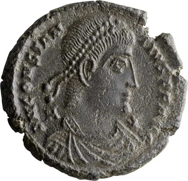 Issue of Vetranio, in name of Constantius II. Centenionalis