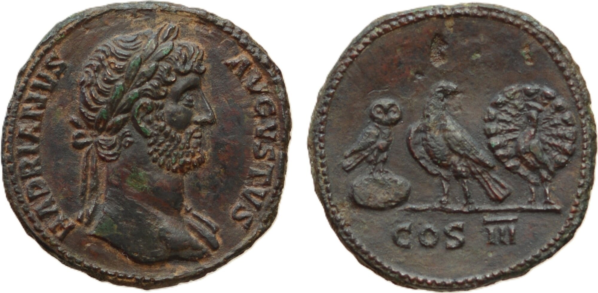 Hadrian bronze medallion