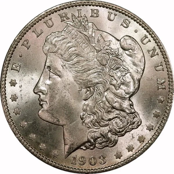 Morgan Dollar, 1903-O, $1, MS64 , PCGS