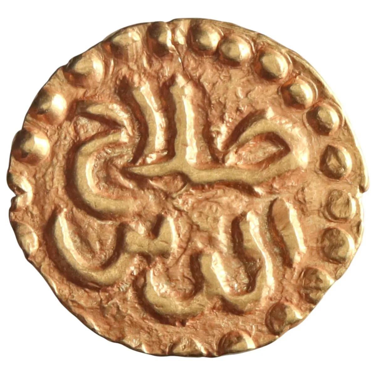 Samudra-Pasai: Salah al-Din Malik al-Salih (Malikussaleh), gold mas (kupang) (0.61g), AH 689-696.