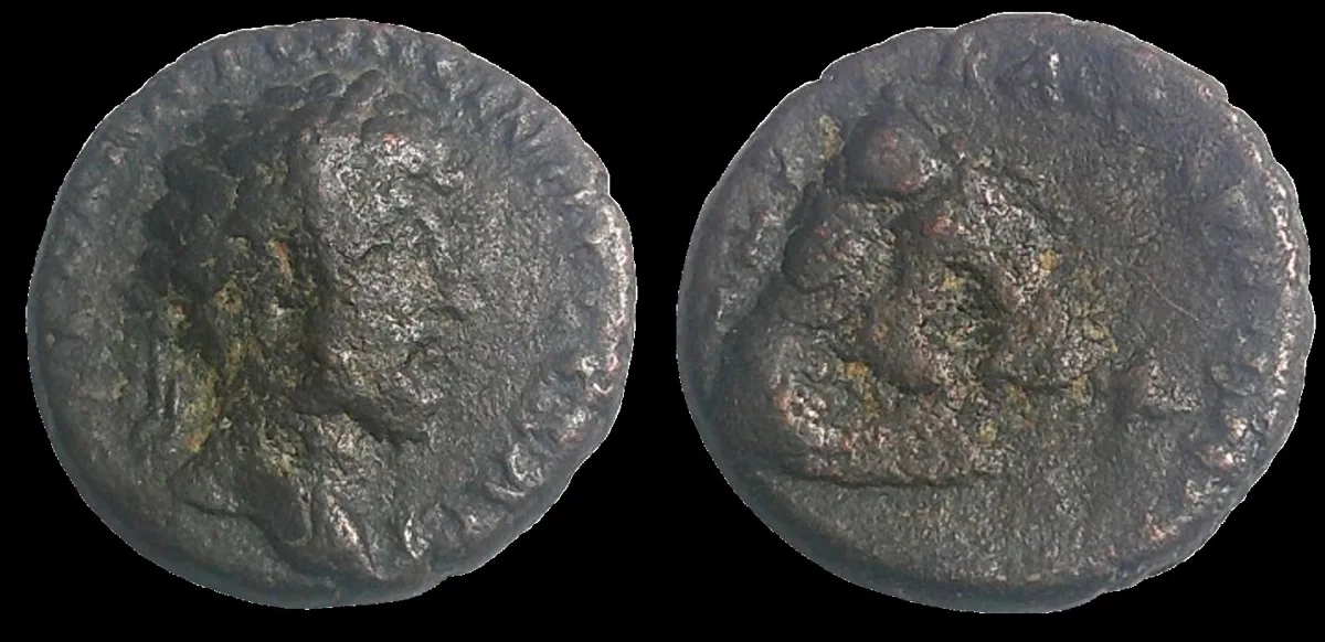Cappadocia, Caesarea. Marcus Aurelius, 161-180 AD. Æ. Mt. Argaeus Reverse