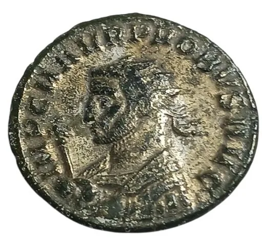 Probus. 276-282 AD. AE Silvered 22mm 3.45gm Antoninianus Serdica mint. Toned VF