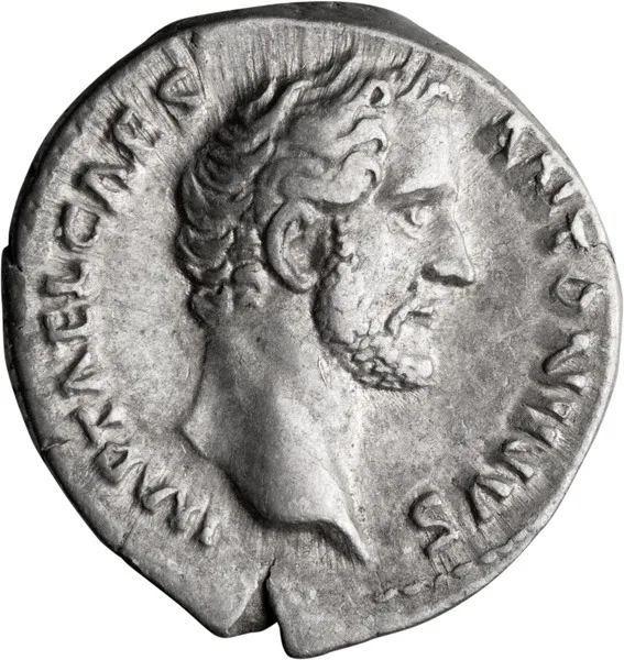 Antoninus Pius as Caesar. Denarius