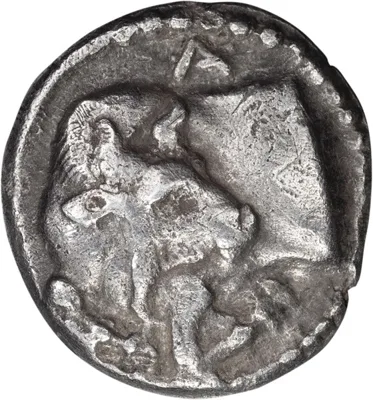 Macedon. Akanthos. AR Tetrobol