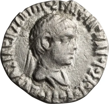 Bactria, Apollodotos II, c. 80-65 BC. Drachm