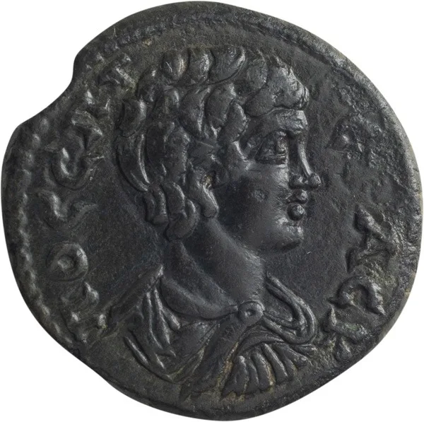 Geta as Caesar. AE 22