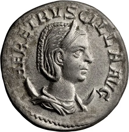 Herennia Etruscilla. Antoninianus