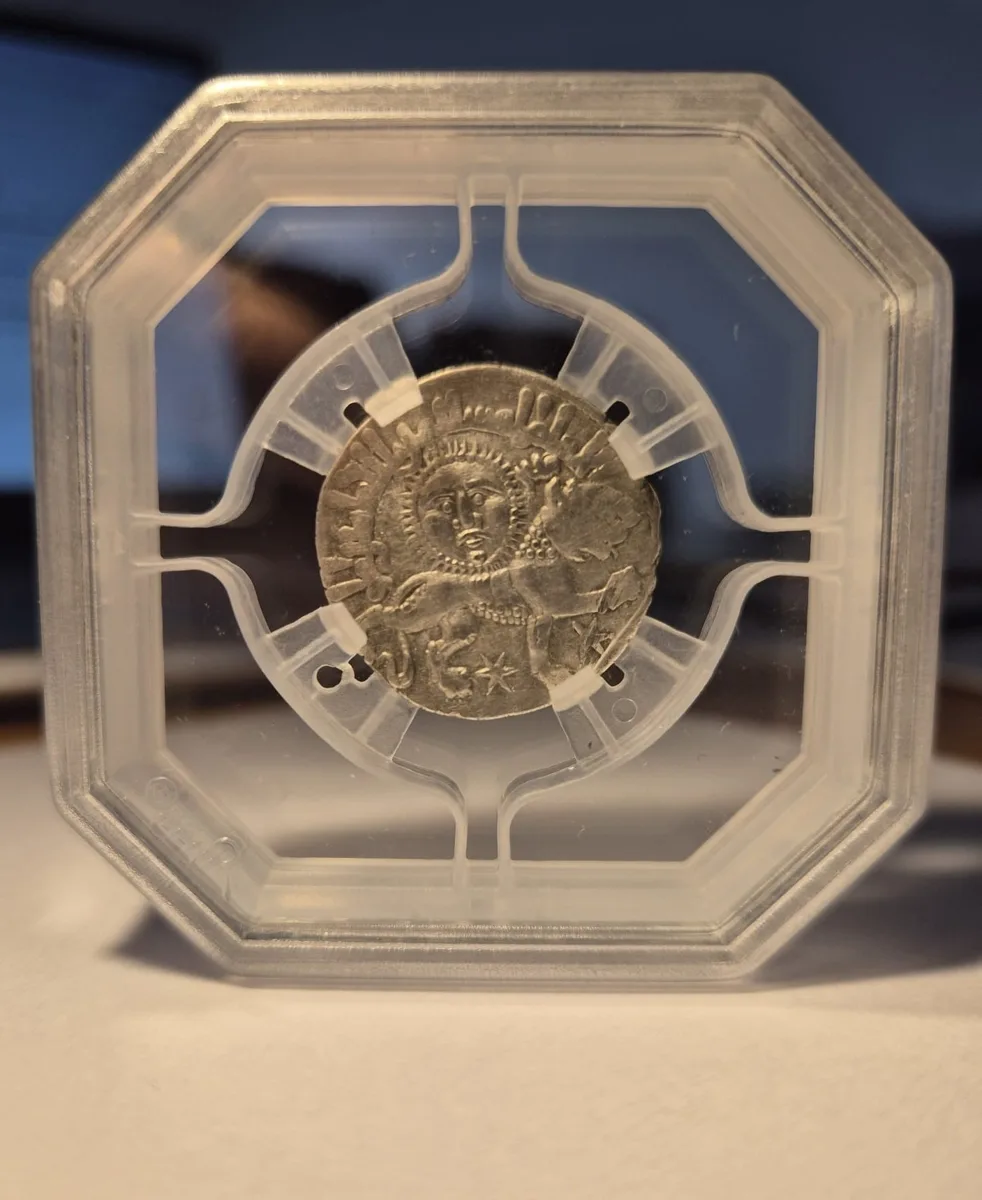 GRADED : Seljuk of Rum, Silver Dirham, Kaykhusraw II 640 AH, Konya