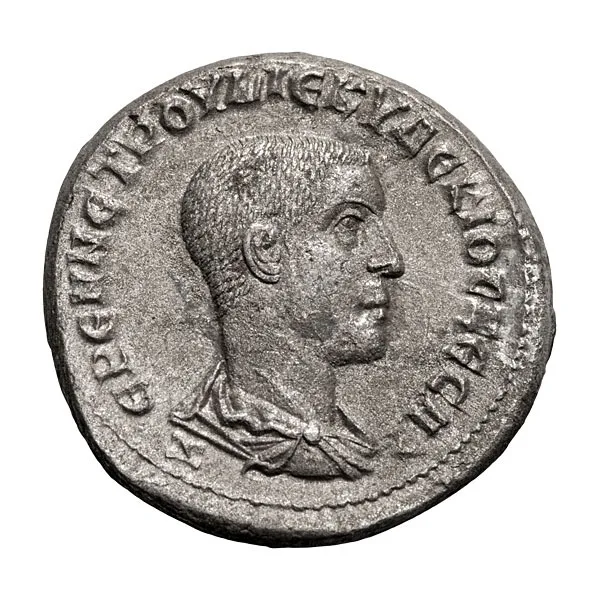 Herennius Etruscus as Caesar. Tetradrachm