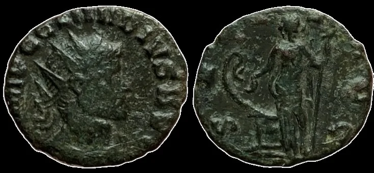 Claudius II Gothicus, 268-279 AD (Struck 268-269 AD) Æ Antoninianus, Rome Mint. Rev: Salus