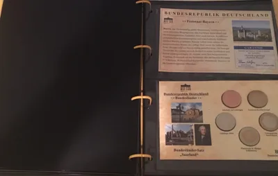 2011 BTN Kompl. Sammlung DIE LÄNDER DER BUNDESREPUBLIK DEUTSCHLAND Medaillen Bimetall BU