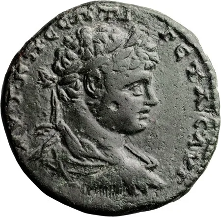 Geta as Augustus. AE 32