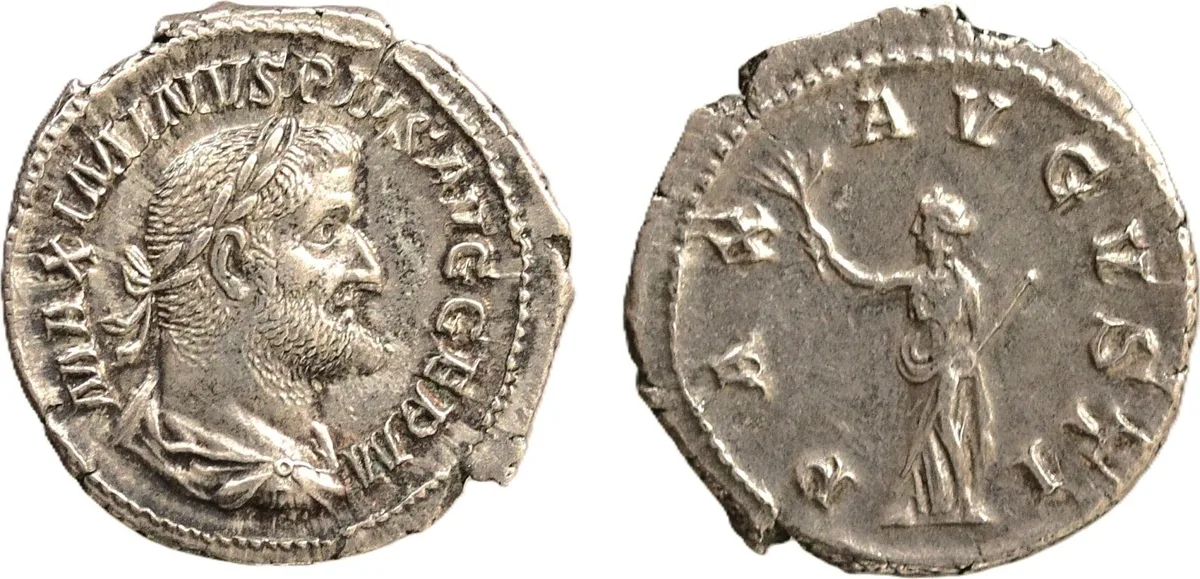 Maximinus I, 235-238. Denarius (Silver, 19.87 mm, 3.08 g), Rome, 236-238.
