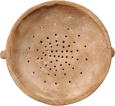 Near Eastern Terracotta Strainer