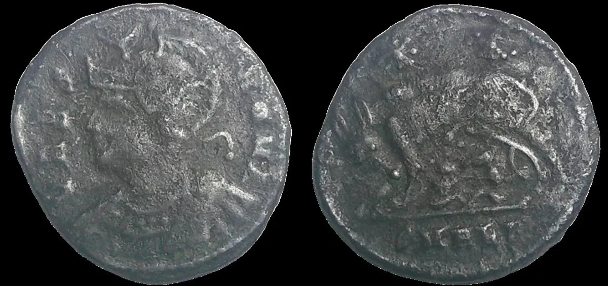 City Commemorative, 335-337 AD, AE 17.3mm 2.11gm, Alexandria mint, Rare