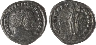 Galerius as Caesar AE1