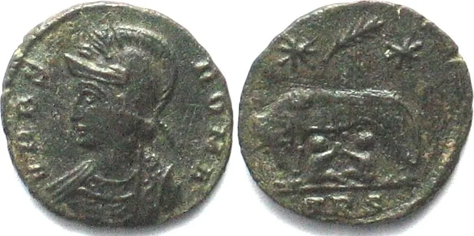 333-334 CITY COMMEMORATIVES (330-346 AD). ROME, AE Centenionalis 333-334, TRS Trier mint EF