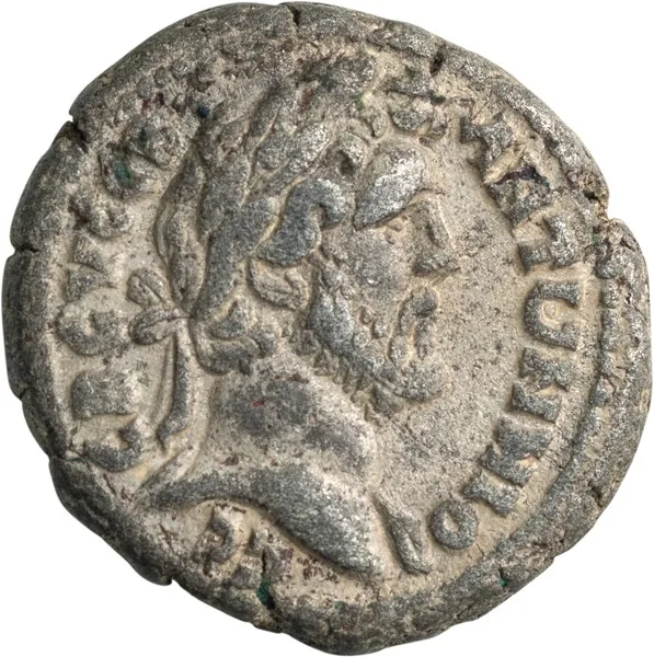 Antoninus Pius, obverse legend error. Tetradrachm