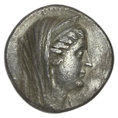 Arsinoe II Decadrachm 261 - 252 BC, AR 33.66g Alexandria