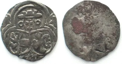 1537 SALZBURG Zweier 1537, MATTHÄUS LANG VON WELLENBURG silver XF! EF