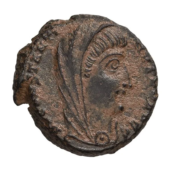 Constantine I, Divus. AE 3, Reduced Follis