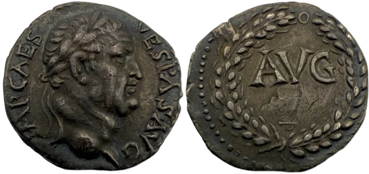 Vespasian AR Denarius- Fine Style