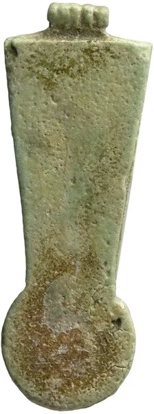 Egyptian Faience Menat Counterpoise Amulet