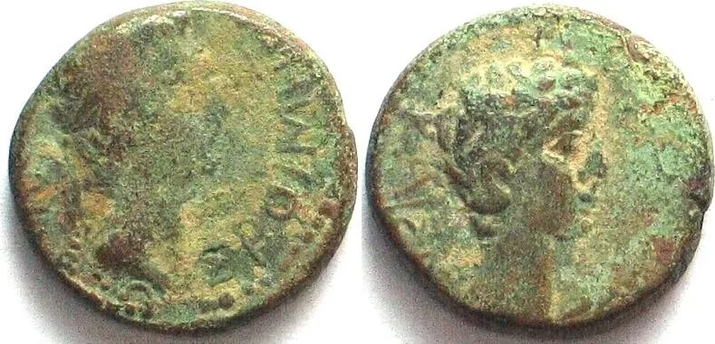 -11/12 KINGS of THRACE. Rhoemetalces I, 11 BC - 12 AD, AE 17mm, under Augustus, VF