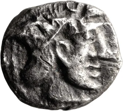 Judaea, Samaria. AR ma'ah-obol