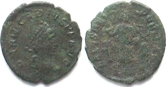 383-408 ARCADIUS (383-408 AD). AE 13mm, SMHA, Heraclea mint, VF