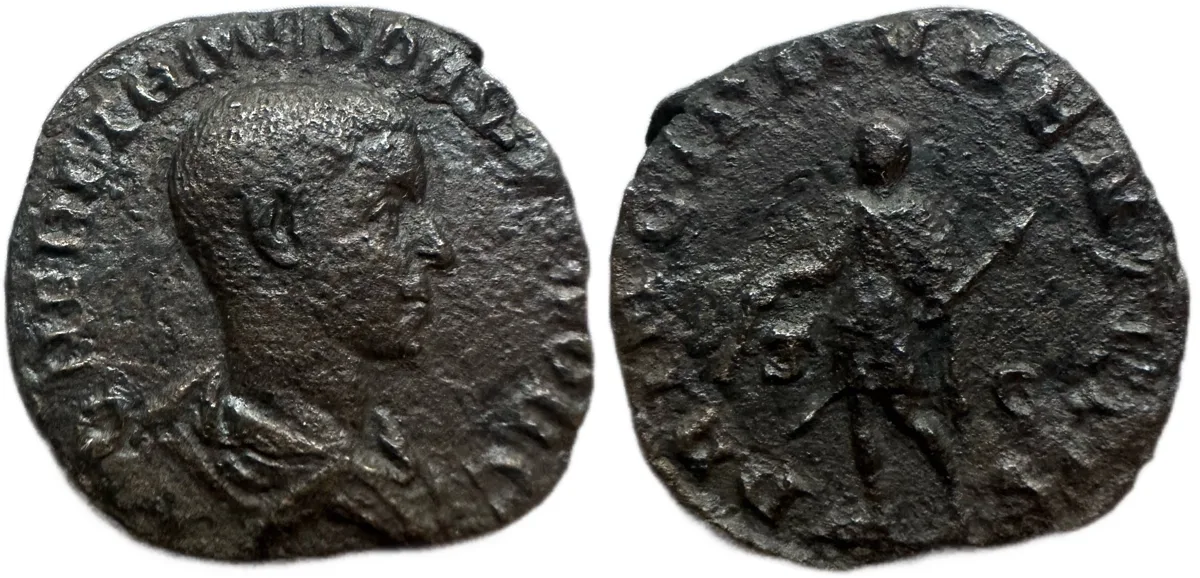 Herennius Etruscus, 241-251 AD. AE Sestertius