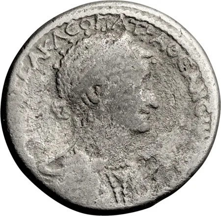 Mark Antony and Cleopatra. Tetradrachm