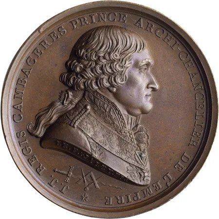 France, Masonic Medal, 1807, Medal, UNC