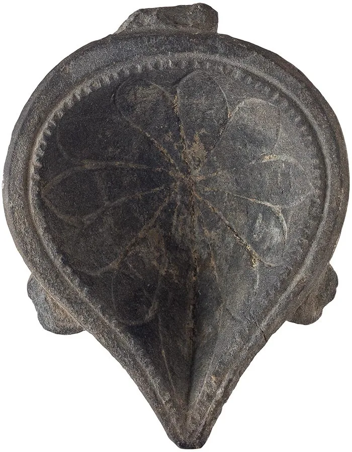 Gandharan Schist Oil Lamp